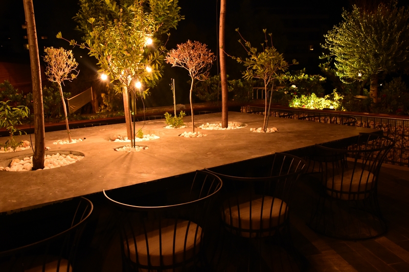 Kitchen Yard on Saturday Night